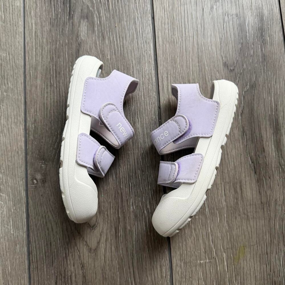 New Balance 809 Kids Sandals Lavender Purple Size 12